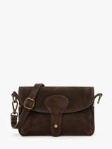 Cross Body Tas Velvet Milano Bruin velvet VE260612